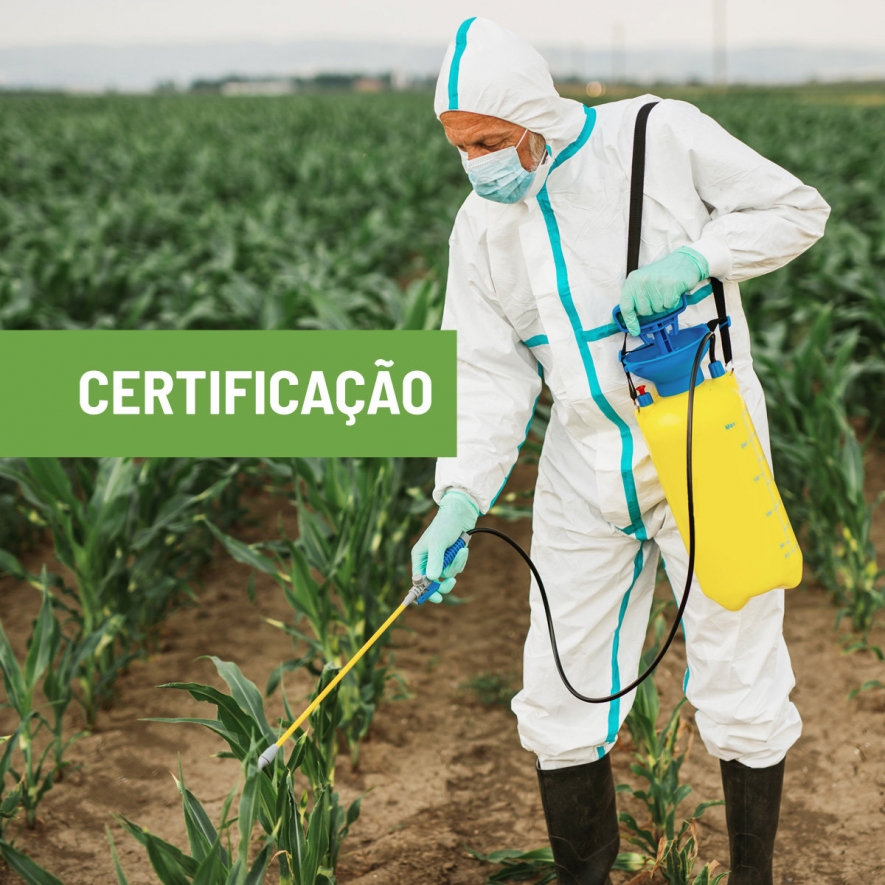 Aplica��o de Produtos Fitofarmac�uticos (APF) - Cerfifica��o