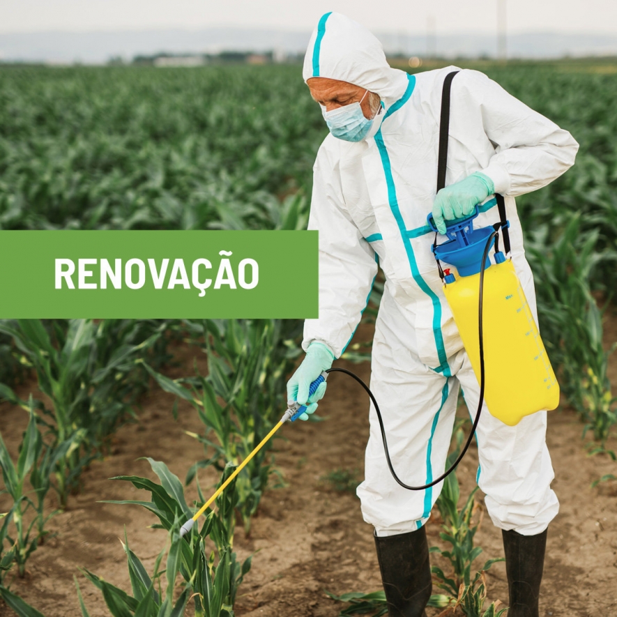 Aplica��o de Produtos Fitofarmac�uticos (APF) - Renova��o