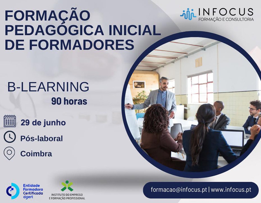 Forma&ccedil;&atilde;o Pedag&oacute;gica Inicial de Formadores - Coimbra